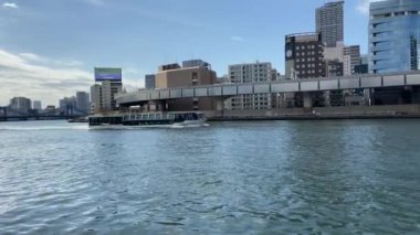 Tokyo Sumida Nehri Peyzajı