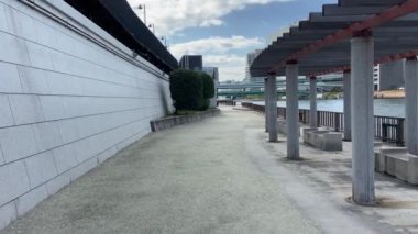 Tokyo Sumida Nehri Peyzajı