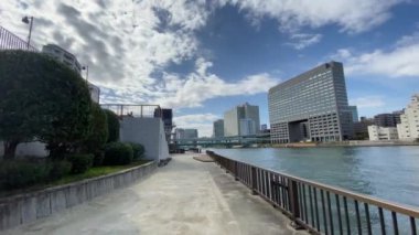 Tokyo Sumida Nehri Peyzajı