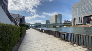Tokyo Sumida Nehri Peyzajı