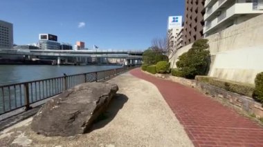 Tokyo Sumida Nehri Peyzajı