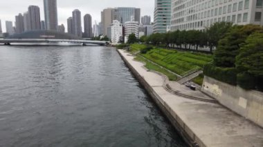 Tokyo Sumida Nehri Peyzajı