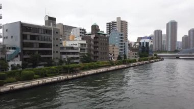Tokyo Sumida Nehri Peyzajı
