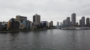 Tokyo Sumida Nehri Peyzajı