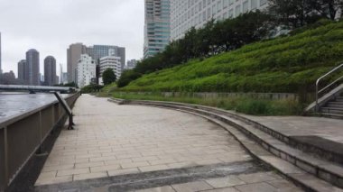 Tokyo Sumida Nehri Peyzajı