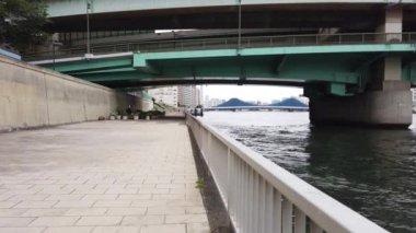Tokyo Sumida Nehri Peyzajı