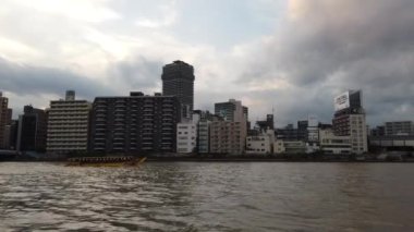 Tokyo Sumida Nehri Peyzajı