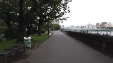 Tokyo Sumida Nehri Peyzajı
