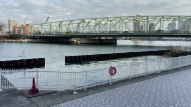 Tokyo Sumida Nehri Peyzajı