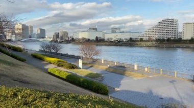 Tokyo Sumida Nehri Peyzajı