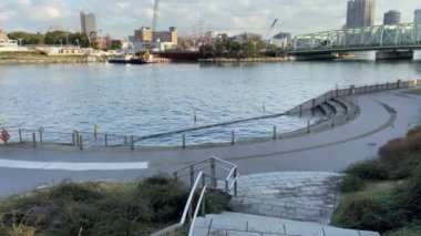 Tokyo Sumida Nehri Peyzajı