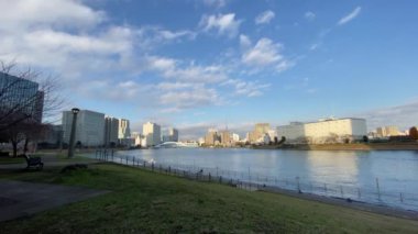 Tokyo Sumida Nehri Peyzajı