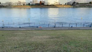 Tokyo Sumida Nehri Peyzajı