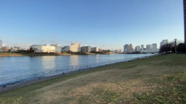 Tokyo Sumida Nehri Peyzajı