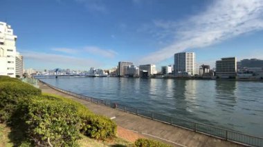 Tokyo Sumida Nehri Peyzajı