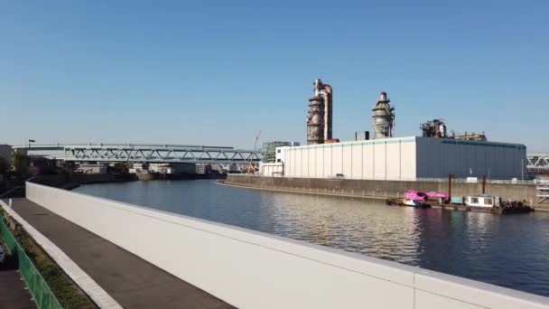 Tokio Sumida River Paisaje — Vídeo de stock