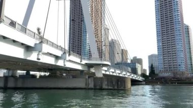 Tokyo Sumida Nehri Peyzajı