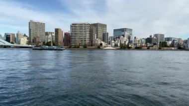 Tokyo Sumida Nehri Peyzajı