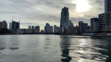 Tokyo Sumida Nehri Peyzajı