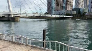 Tokyo Sumida Nehri Peyzajı