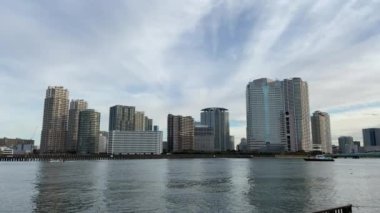 Tokyo Sumida Nehri Peyzajı