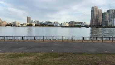 Tokyo Sumida Nehri Peyzajı