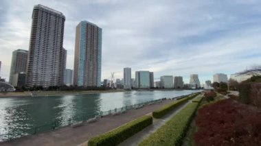 Tokyo Sumida Nehri Peyzajı