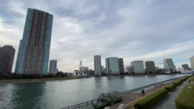 Tokyo Sumida Nehri Peyzajı