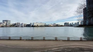 Tokyo Sumida Nehri Peyzajı