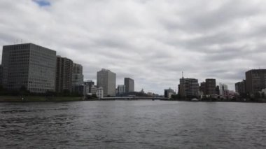 Tokyo Sumida Nehri Peyzajı