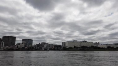 Tokyo Sumida Nehri Peyzajı