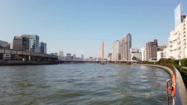 Tokyo Sumida Nehri Peyzajı