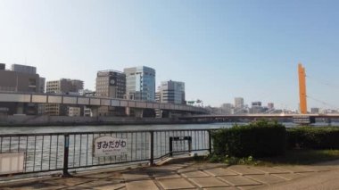 Tokyo Sumida Nehri Peyzajı