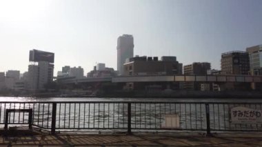 Tokyo Sumida Nehri Peyzajı