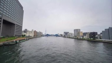Tokyo Sumida Nehri Peyzajı