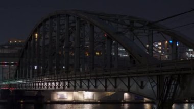 Tokyo Sumida Nehri Gece Manzarası