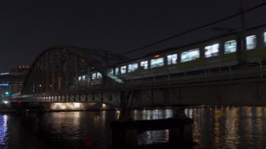 Tokyo Sumida Nehri Gece Manzarası