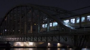 Tokyo Sumida Nehri Gece Manzarası