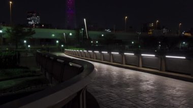 Tokyo Sumida Nehri Gece Manzarası