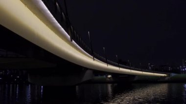 Tokyo Sumida Nehri Gece Manzarası