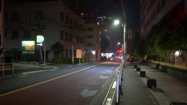 Tokyo Shirokane Takanawa gece görüşü 2021 Mayıs