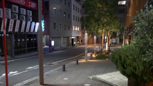 Tokyo Iidabashi Night View 2021Jun — Stok Video