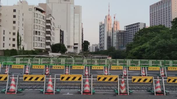 Ochanomizu Στην Ιαπωνία Τόκιο Τοπίο — Αρχείο Βίντεο