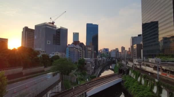 日本のお茶の水 東京景観 — ストック動画