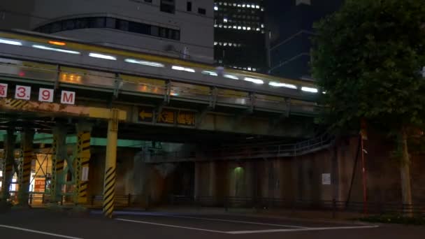 東京水道橋夜景2021年6月 — ストック動画