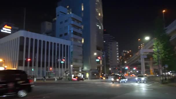 Tokyo Azabu Jyuban Gece Görüşü 2021 Mayıs — Stok video