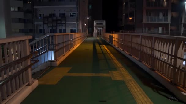 Tokyo Shirokane Takanawa Night View 2021May — Stock Video