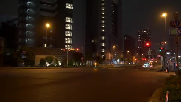 Tokyo Shirokane Takanawa Vue Nuit 2021Mai — Video