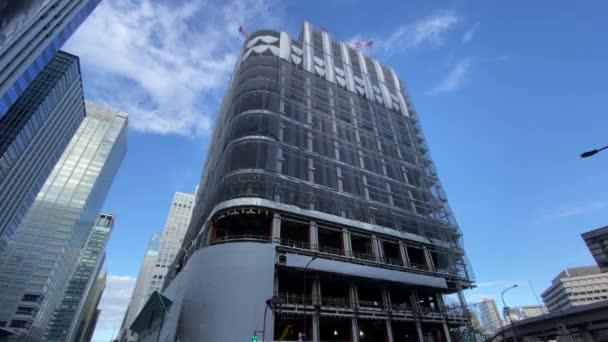 东京Tokiwabashi重建计划 — 图库视频影像