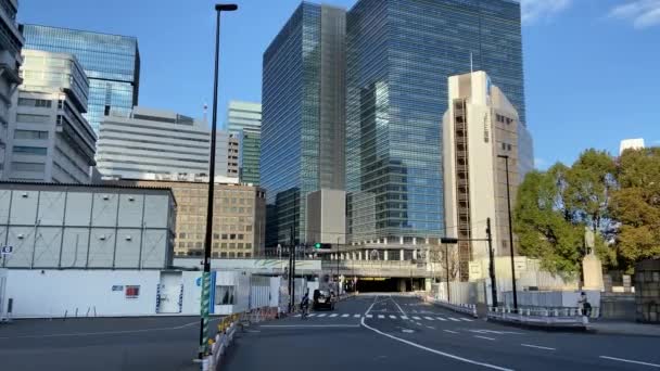 Tokio Tokiwabashi Remodelación Prevista — Vídeos de Stock